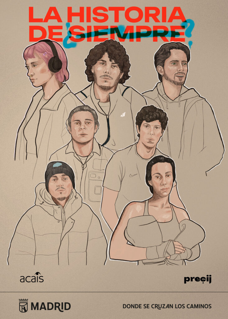 Cartel La Historia de Siempre