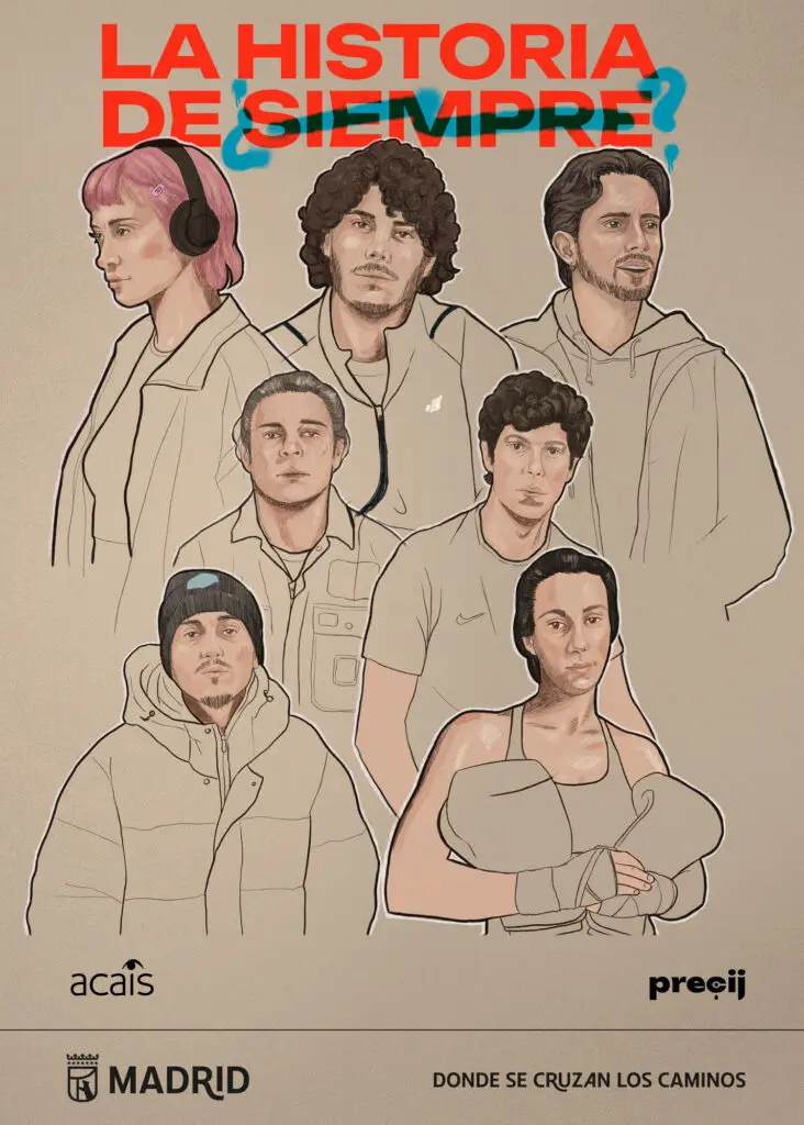 Cartel La Historia de Siempre